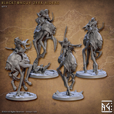 Zeek Riders 3D-printed model
